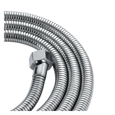 Casily 1,8m Universal Shower Hose Stainless Steel PVC Flexible Anti Twist Bathroom Replacement Tube Chrome