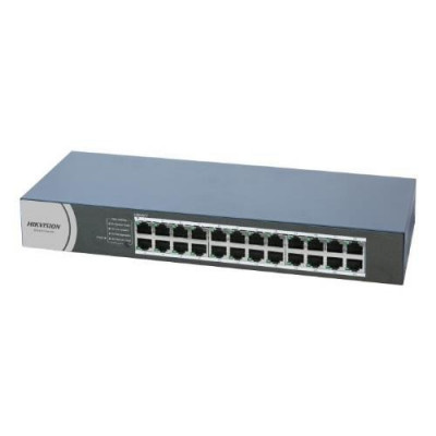 Hikvision DS-3E0524R-O 24-Port Gigabit Unmanaged Rackmount Ethernet Switch for Reliable Network Expansion for professional use