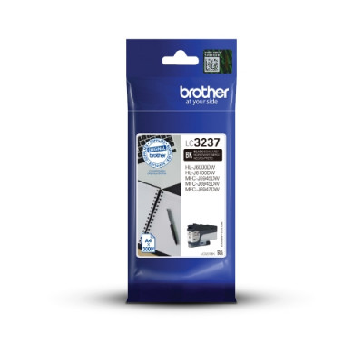 Brother LC-3237BK Black Original Ink Cartridge 550 Pages High Yield Compatible with MFC-J5945DW MFC-J6945DW HL-J6000DW Printers