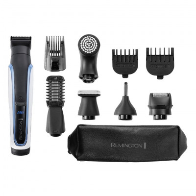 Remington PG6000 Graphite Series G6 10-in-1 Beard and Hair Trimmer, Cordless, Waterproof