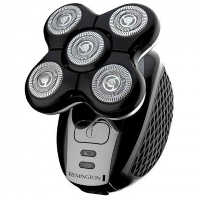 Remington Ultimate Series RX5 Head Shaver XR1500 Cordless Waterproof Rotary Bald Head Shaver with Trimmer