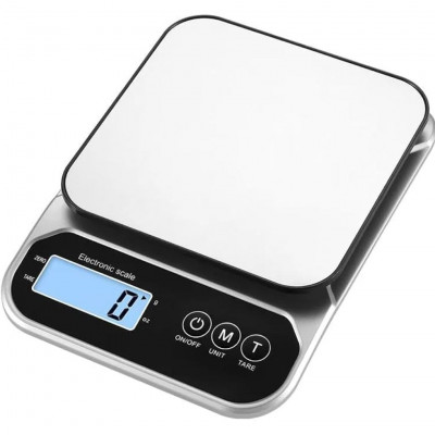 LEOVIN LE-254 Rechargeable Digital Kitchen Scale 0.1g Precision 3kg USB Food Scale LCD Display Tare Function