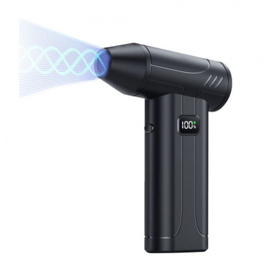 ALLPRESS AS-08143 Rechargeable Turbo Dust Blower 100000RPM Portable Air Duster 6000mAh USB-C 6 Speed Levels