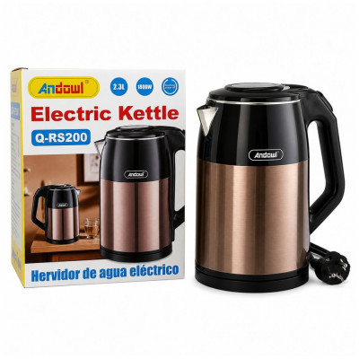 Andowl Q-RS200 Electric Kettle 2.3L 1800W Automatic Power-Off