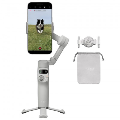 DJI Osmo Mobile 7 Smartphone Gimbal Stabilizer with 3-Axis Stabilization, ActiveTrack 7.0 & Built-In Tripod