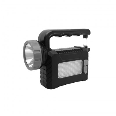 Mulin BL-HY-8002 3W Rechargeable LED Flashlight 800mAh USB-C with Front Side Light 4 Brightness Levels Emergency Flash