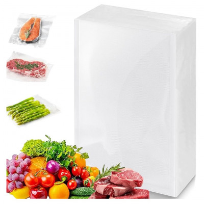 MU Vacuum Sealer Bags 25x35cm Set 10 Food Storage Vacuum Bags