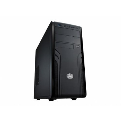 Cooler Master CM Force 500 Midi Tower PC Case for MicroATX and ATX Motherboards, Steel & Plastic Construction, USB 3.0, Pre-Inst
