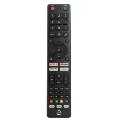 Allpress GL70500 400-in-1 Universal LCD LED Smart TV Remote Control with Streaming Shortcut Keys and 10m Range
