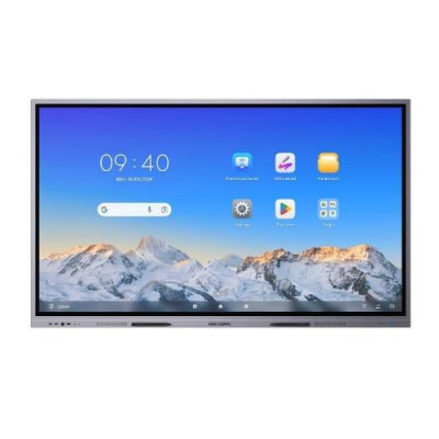 MONITOR TOUCH Interattivo HIKVISION 98'' 4K,Wi-fi/BT, Android 13,8GB,128GB,CAM8MP AI,GOOGLE EDLA, Staffa inc. *RICHIEDI IL BID*