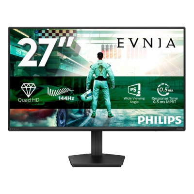 Philips 27M2N3500NF/00 27" IPS Gaming Monitor 2560x1440 QHD Resolution 144 Hz Refresh Rate 0.5 ms Smart MBR Black