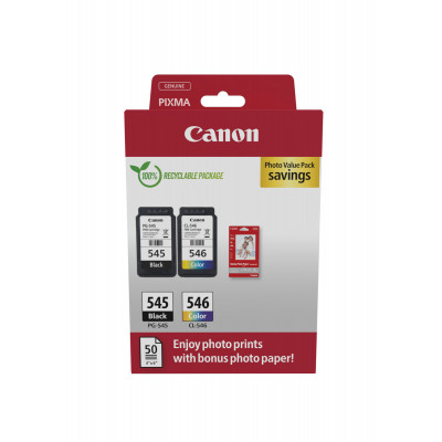 Canon 8287B008 ink cartridge 2 pc(s) Original Black, Cyan, Magenta, Yellow