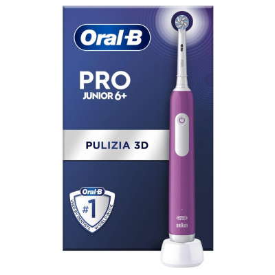 Oral-B Junior 742891 Rechargeable Electric Toothbrush with 3D Cleaning Technology, 3 Brushing Modes and Sensitive Clean Head
