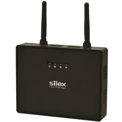 PRINT SERVER SX-ND-4350WAN Plus SILEX Net. DisplayAdapter/EducationWiFi IEEE 802.11a/b/g/n Wired 10Base-T/100Base-TX,1000Base-Tx