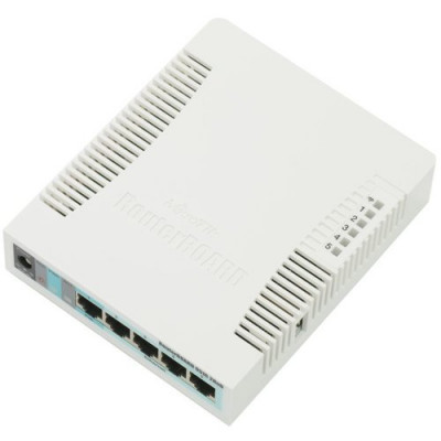 RouterBOARD MIKROTIK 951G-2HnD 600Mhz CPU,128MB,5xGbit LAN,built-in 2.4Ghz 802b/g/n 2x2 2chain wireless with integr ant,PSU,L4