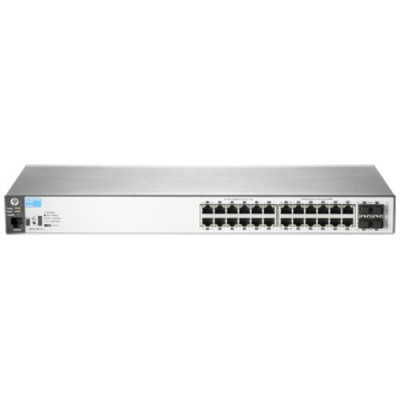 SWITCH HP Aruba 2530-24G Switch Managed 24 x RJ45 autosensing 10/100/1000 ports 4 x SFP 1000 ports - J9776A