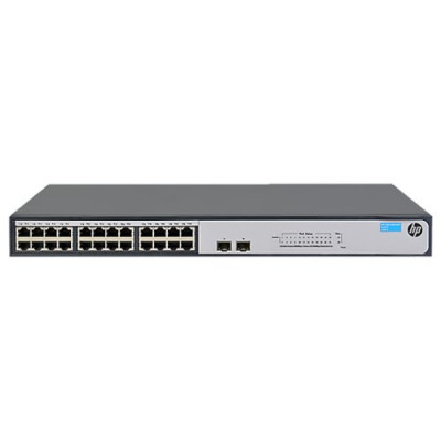 Switch HP OfficeConnect 1420-24G-2SFP Unmanaged 24 x RJ45 autosensing 10/100/1000 ports 2 x SFP 100/1000 - JH017A