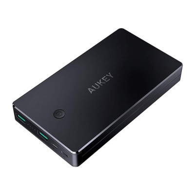 AUKEY Power Banks 20000mAh, Powerbank with 2 Outputs & 2 Inputs