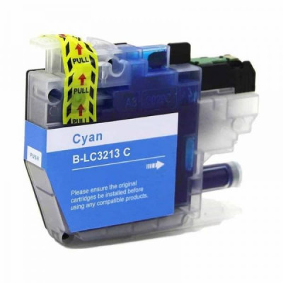 Cartridge compatible with Brother LC-3213 XL Cyan