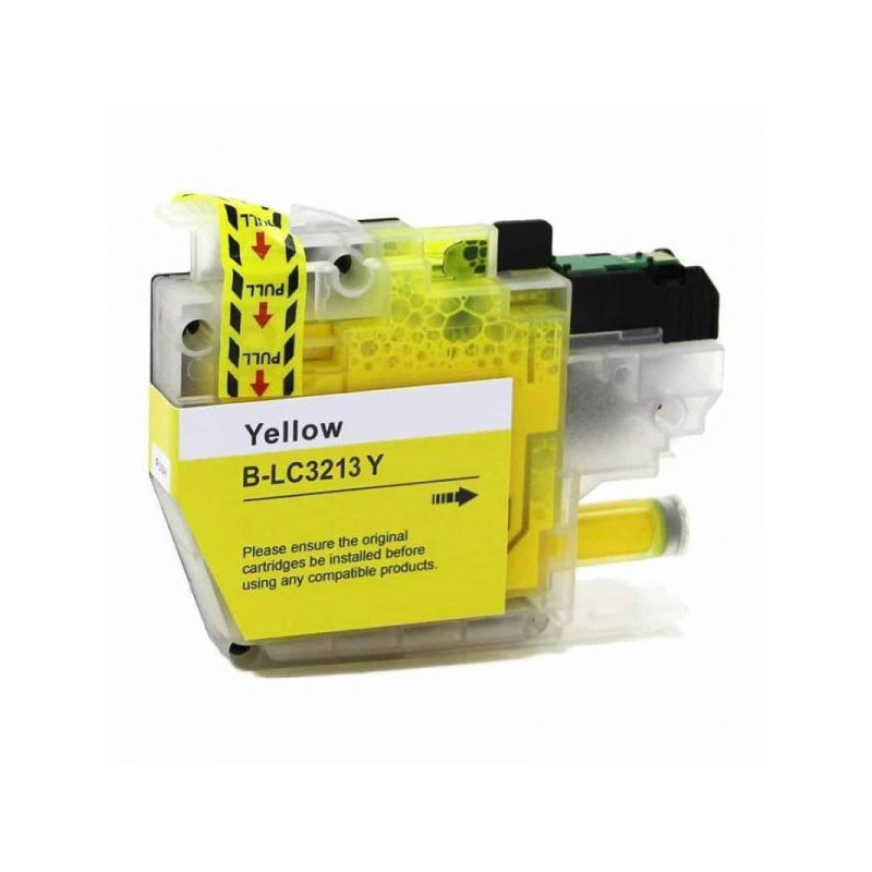 Cartridge compatible with Brother LC-3213 XL Yellow