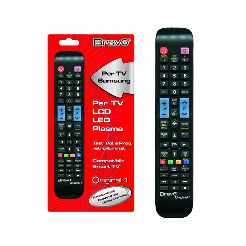 BRAVO Programmable Remote Control (FOR SAMSUNG TELEVISIONS)