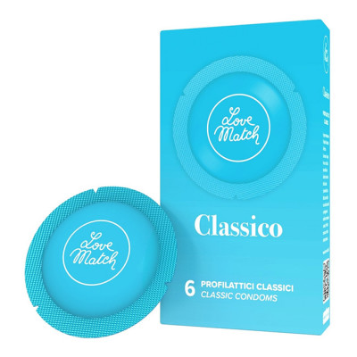 Love Match Classic Condoms x6 pcs