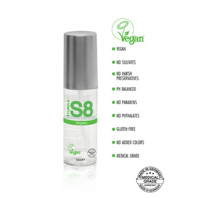 S8 Vegan Organic Lube 50ml