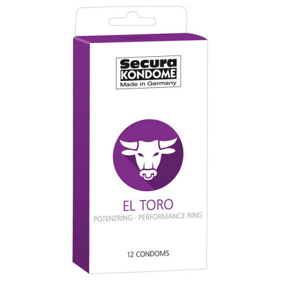 Secura El Toro Condoms x12