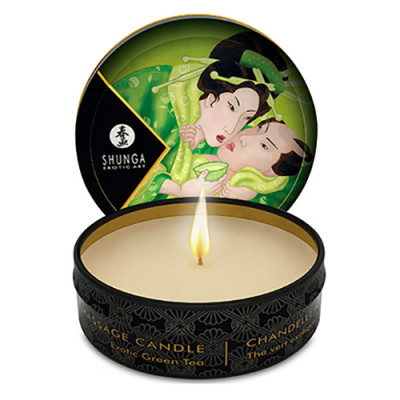 Shunga Massage Candle Exotic Green Tea 30 ml