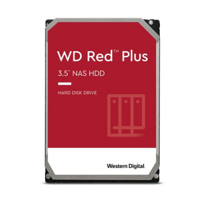 HD WD SATA3 12TB 3.5" RED PLUS 256mb cache 24x7 - NAS HARD DRIVE - WD120EFBX