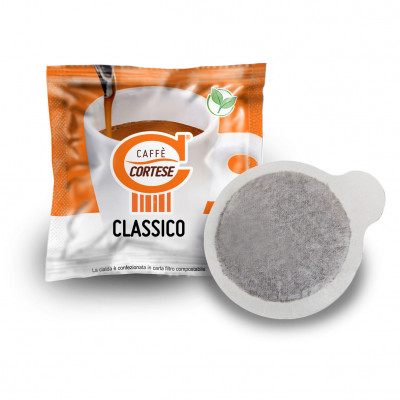CAFFE CORTESE CLASSICO 50 paper pods  50% robusta - 50% arabica