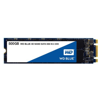 SSD WD 500TB BLUE SN750 M.2(2280) SATA READ:560MB/S-WRITE:530MB/S WDS500G2B0B