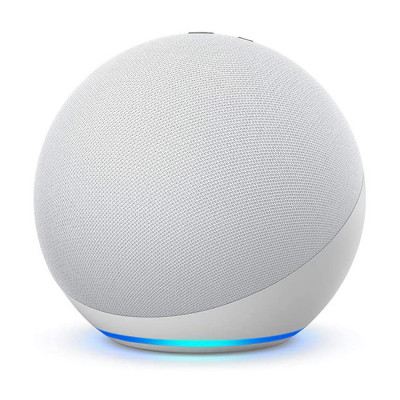 NEW Echo Dot (4th generation) | Smart speaker with Alexa | Glacier White