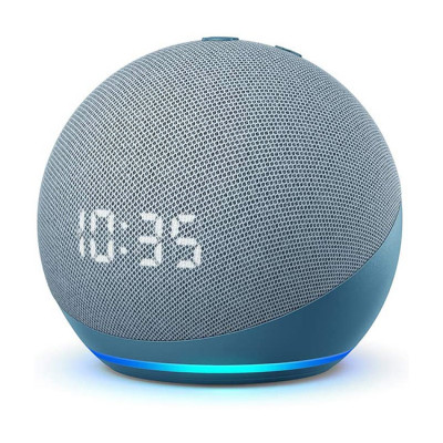 NEW Echo Dot (4th generation) | Smart speaker with clock and Alexa | Twilight Blue