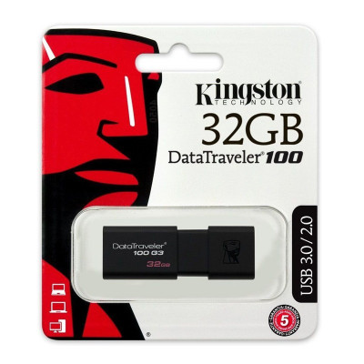 Pen Drive KINGSTON DataTraveler100 32GB USB 3.0