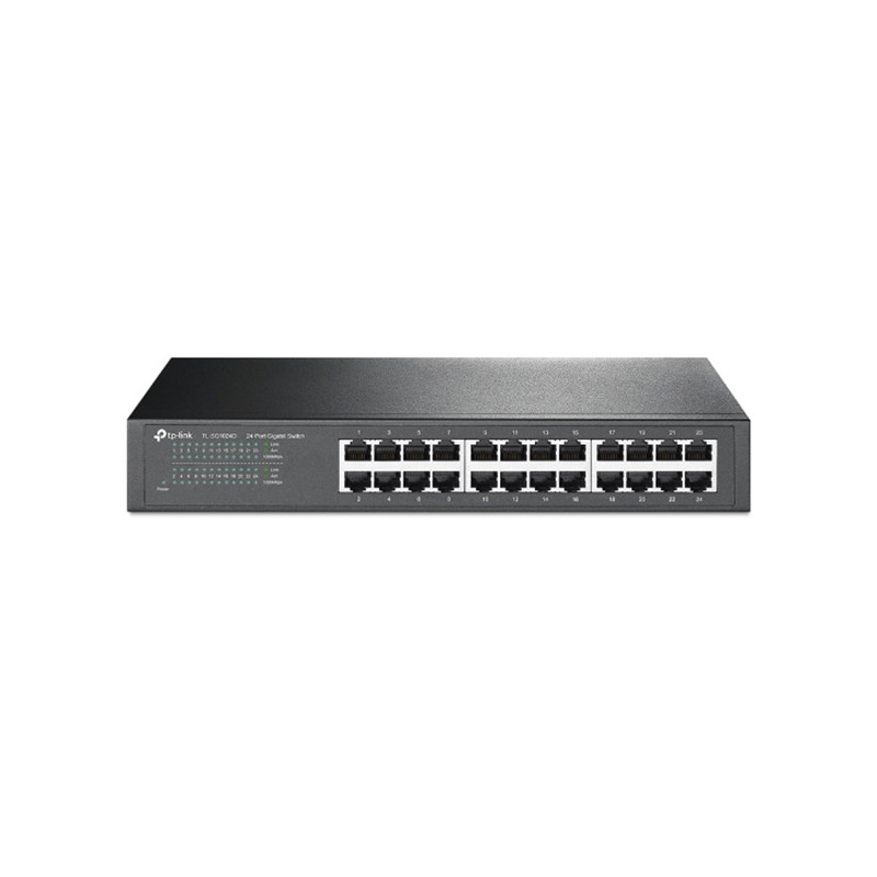 TP-Link TL-SG1024D 24-Port Gigabit 10/100/1000 Desktop/Rackmount Switch