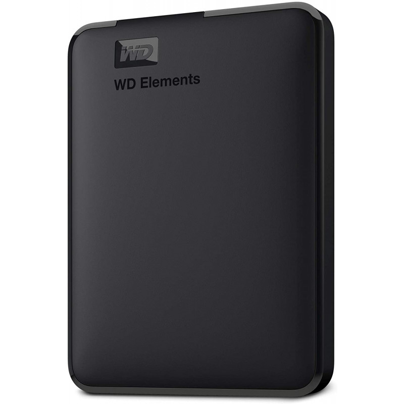 WD Elements Portable, External Hard Drive - 2 TB - USB 3.0 - WDBU6Y0020BBK