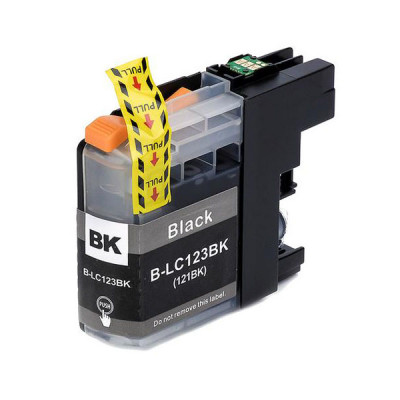 Cartridge compatible with Brother LC-123 Black