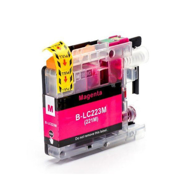 Cartridge compatible with Brother LC-223 Magenta