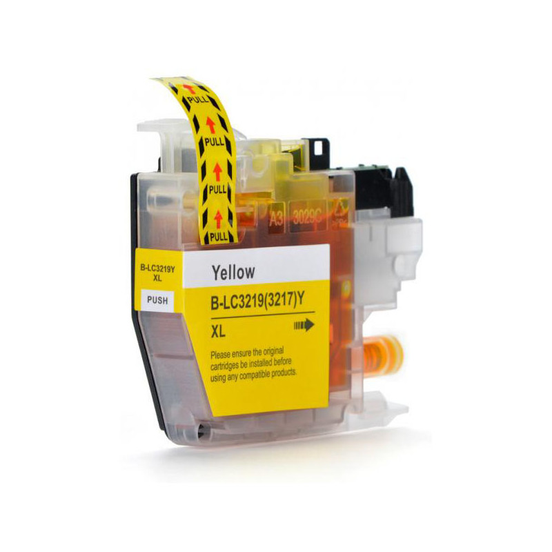 Cartridge compatible with Brother LC-3219 XL Yellow