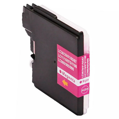 Cartridge compatible with Brother LC-980/1100 Magenta