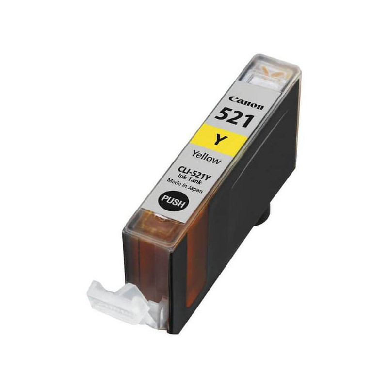 Cartridge compatible with Canon CLI-521 Yellow