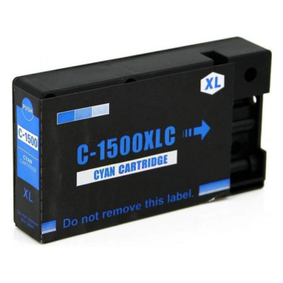 Cartridge compatible with Canon PGI-1500 XL Cyan