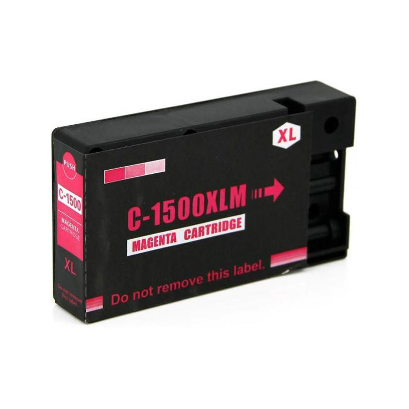 Cartridge compatible with Canon PGI-1500 XL Magenta