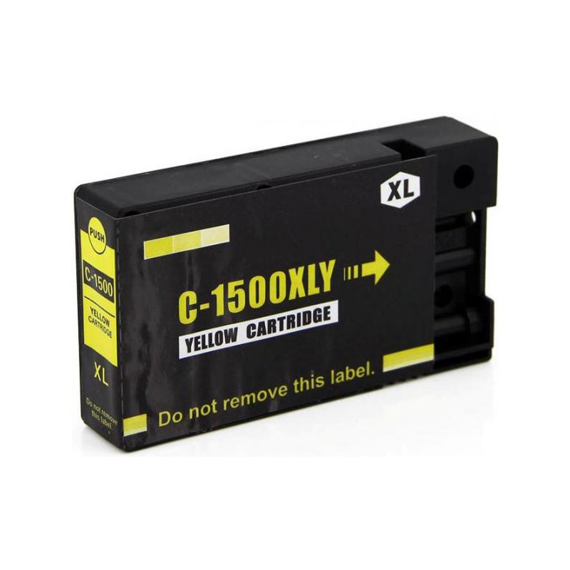 Cartridge compatible with Canon PGI-1500 XL Yellow