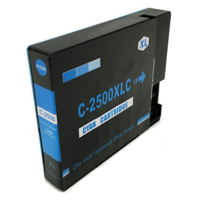 Cartridge compatible with Canon PGI-2500 XL Cyan