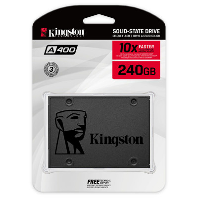 Kingston SSD A400 Solid State Drive (2.5 Inch SATA 3) - 240 GB