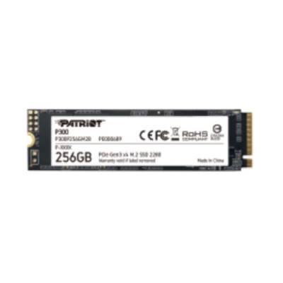 SSD PATRIOT 256GB P300 M.2(2280) PCIe Gen3 x4 READ:1700MB WRITE:1100 MB/S - P300P256GM28