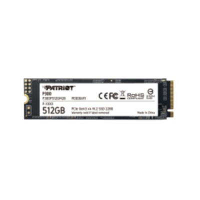 SSD PATRIOT 512GB P300 M.2 2280 PCIe Gen3 x4 READ:1700MB WRITE:1200 MB/S - P300P512GM28
